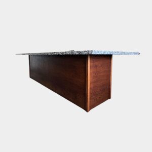Granite + Oak Conference Table